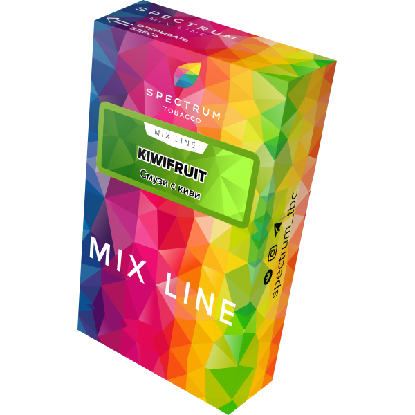 Табак Spectrum Mix Line Kiwifruit 40 грамм в Краснодаре