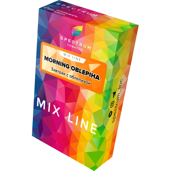 Табак Spectrum Mix Line Morning Oblepiha 40 грамм в Краснодаре