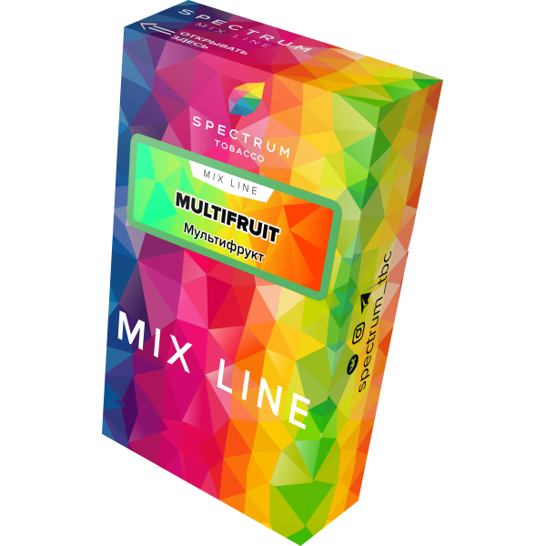 Табак Spectrum Mix Line Multifruit 40 грамм в Краснодаре