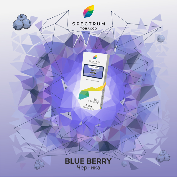Табак Spectrum Classic Blue Berry 100 грамм в Краснодаре
