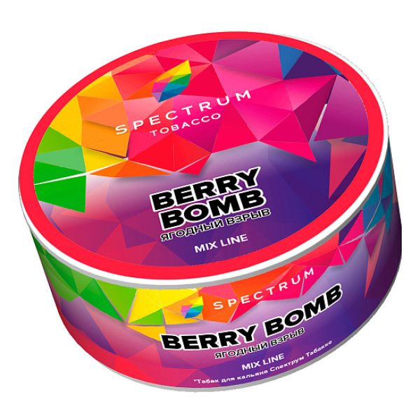 Табак Spectrum Mix Line Berry bomb (Ягодный взрыв) 25 гр в Краснодаре