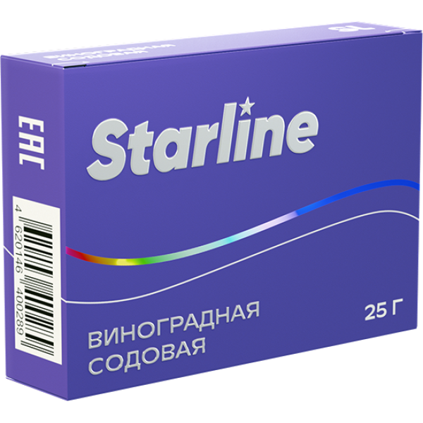 Табак Starline Виноградная содовая 25 гр в Краснодаре