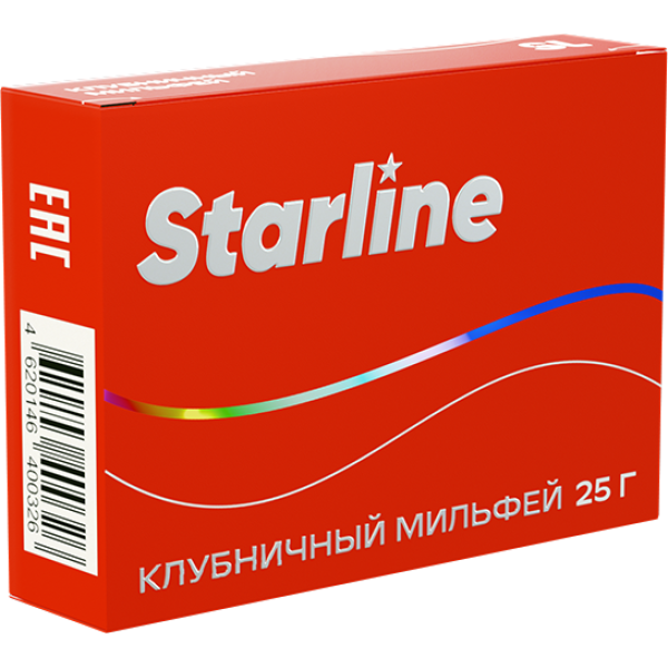 Табак Starline Клубничный мильфей 25 гр в Краснодаре