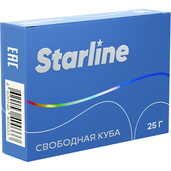 Табак Starline Свободная куба 25 гр в Краснодаре
