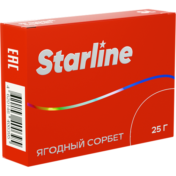 Табак Starline Ягоднный сорбет 25 гр в Краснодаре