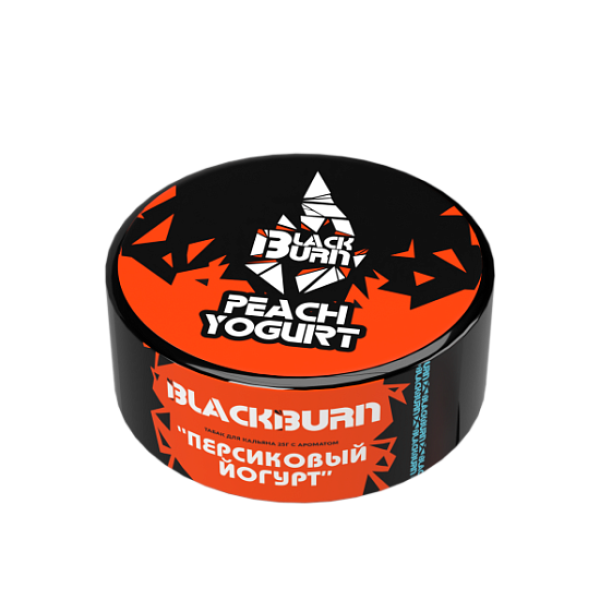 Табак Burn Black Peach Yogurt  25 грамм в Краснодаре
