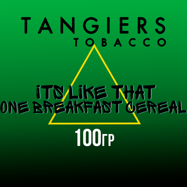 Табак Tangiers BIRQUIQ ITS LIKE THAT ONE BREAKFAST CEREAL 100 гр в Краснодаре