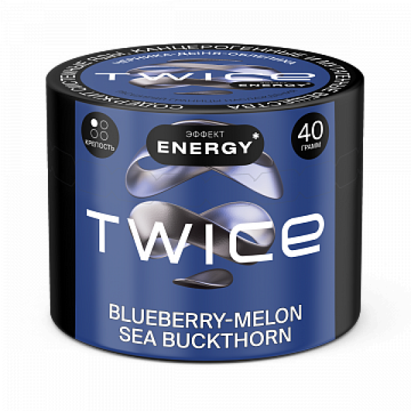 Табак TWICE Blueberry Melon Sea Buckthorn (Черника Дыня Облепиха) 40 гр в Краснодаре
