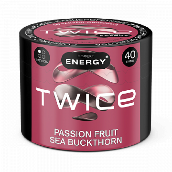 Табак TWICE Passion fruit Sea Buckthorn (Маракуйя Облепиха) 40 гр в Краснодаре