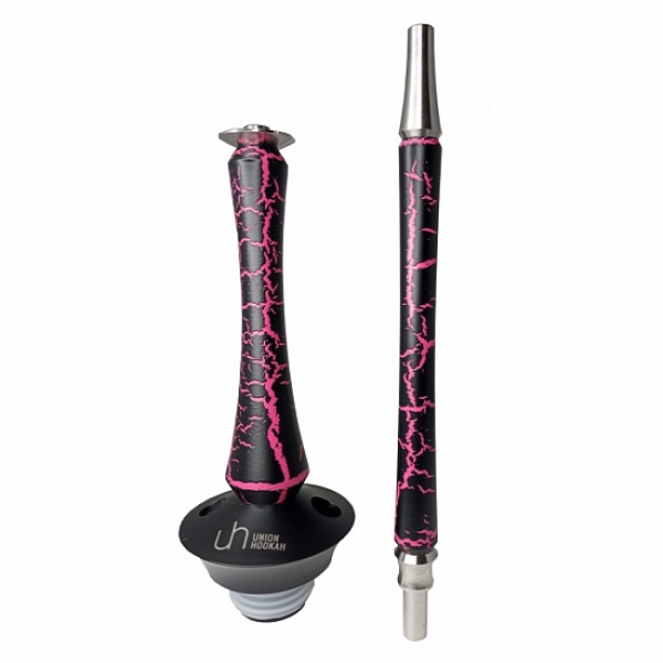 Кальян Union Hookah Sleek Кракле розовый в Краснодаре