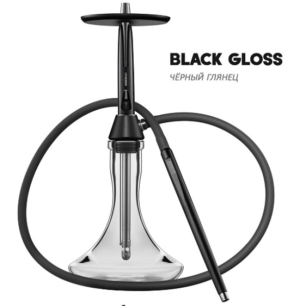 Кальян Koress K3 Black Gloss (Черный, 48 см) в Краснодаре