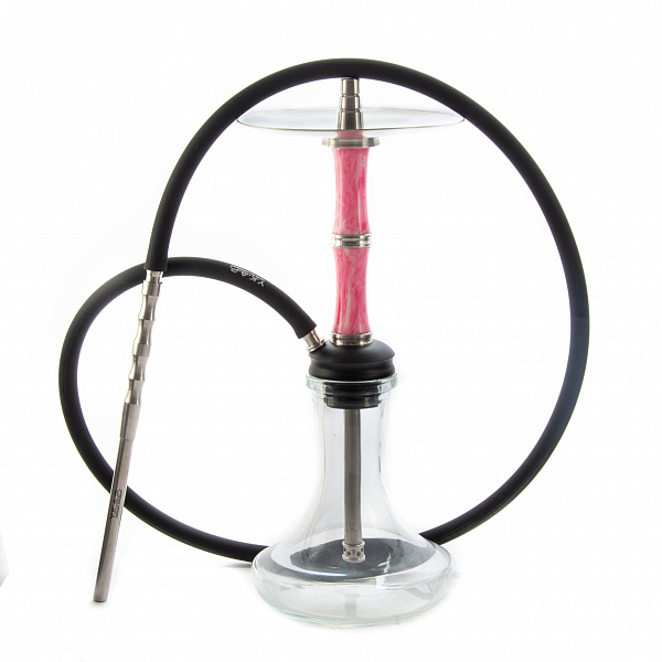 Кальян Y.K.A.P. Mini STR M3 (Розовый, 39 см) в Краснодаре