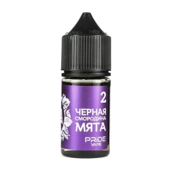 Жидкость Pride Vape Tea Salt Черная смородина мята 30 мл в Краснодаре