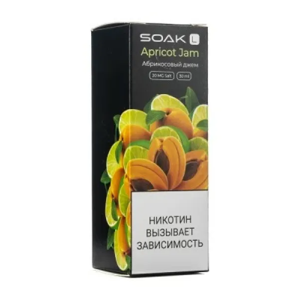 Жидкость SOAK L Apricot Jam 30 мл в Краснодаре