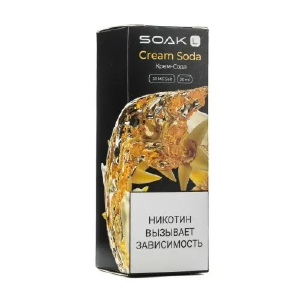 Жидкость SOAK L Cream Soda 30 мл в Краснодаре