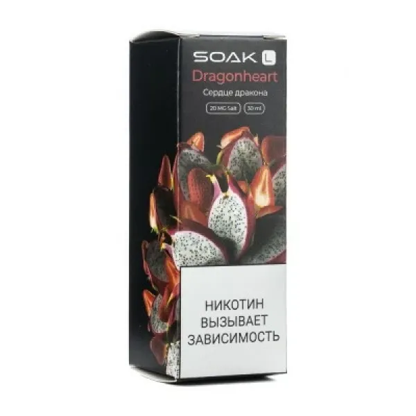 Жидкость SOAK L Dragonheart 30 мл в Краснодаре