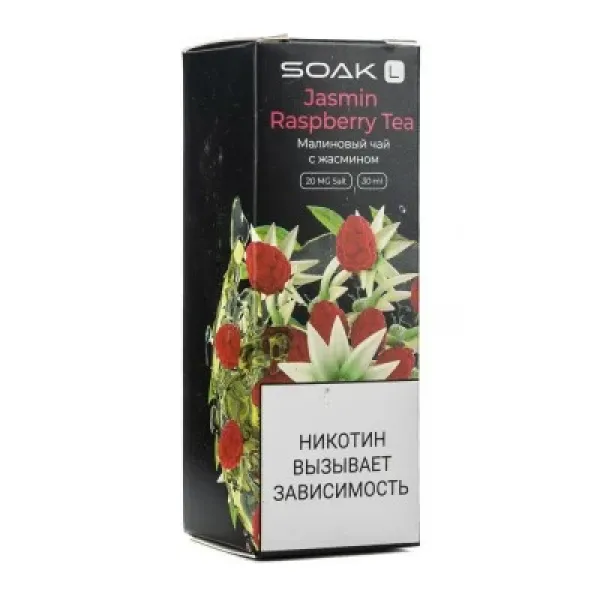 Жидкость SOAK L Jasmin Raspberry Tea 30 мл в Краснодаре