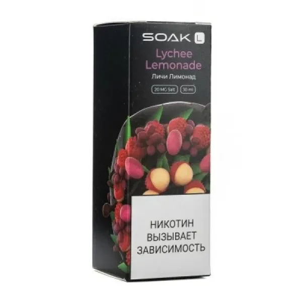 Жидкость SOAK L Lychee Lemonade 30 мл в Краснодаре