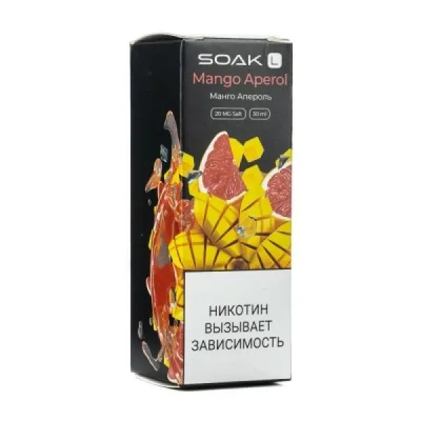 Жидкость SOAK L Mango Aperol 30 мл в Краснодаре