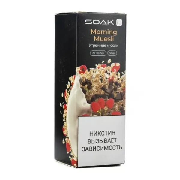 Жидкость SOAK L Morning Muesli 30 мл в Краснодаре