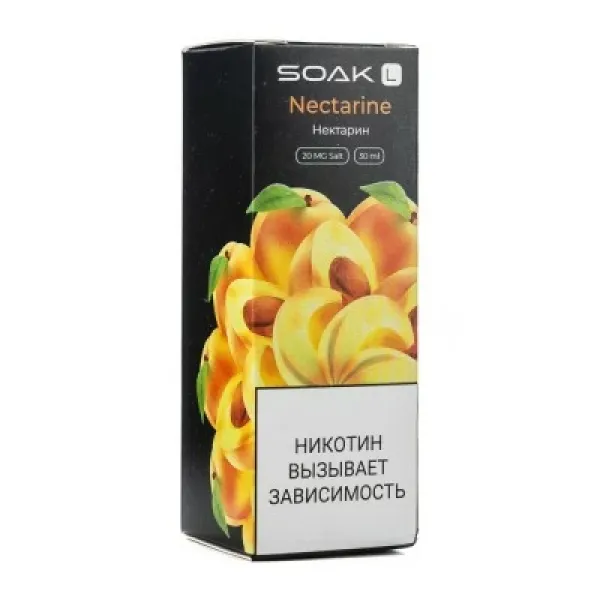 Жидкость SOAK L Nectarine 30 мл в Краснодаре