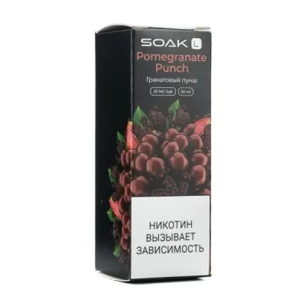 Жидкость SOAK L Pomegranate Punch 30 мл в Краснодаре