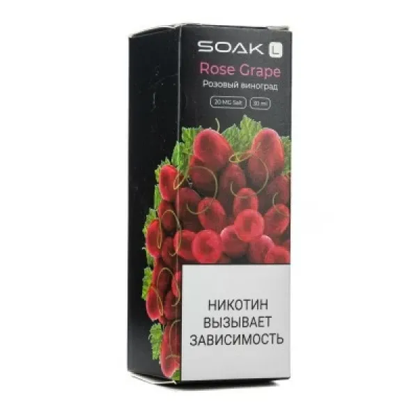 Жидкость SOAK L Rose Grape 30 мл в Краснодаре