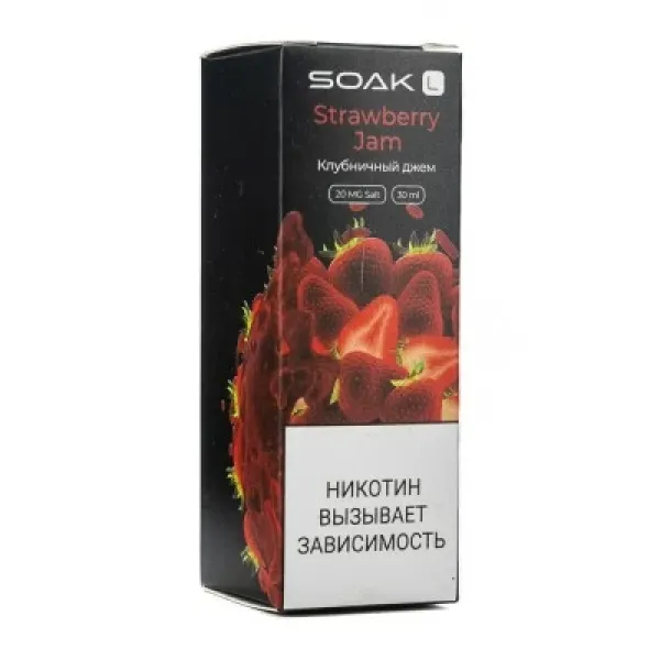 Жидкость SOAK L Strawberry Jam 30 мл в Краснодаре