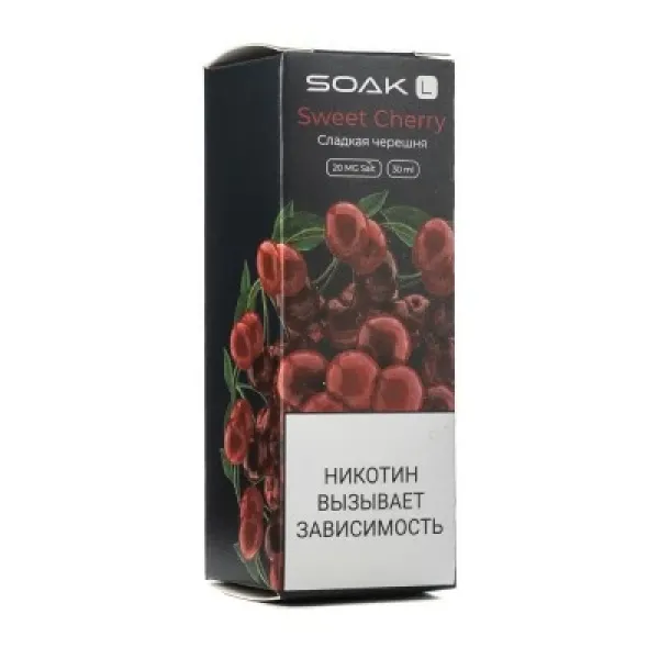 Жидкость SOAK L Sweet Cherry 30 мл в Краснодаре