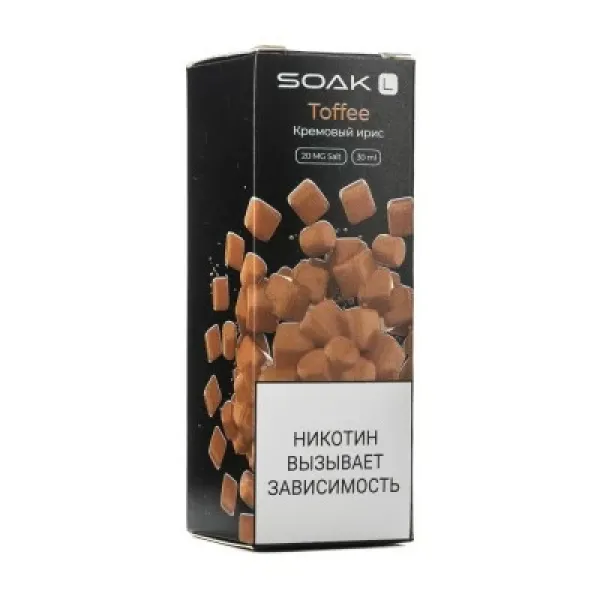 Жидкость SOAK L Toffee 30 мл в Краснодаре