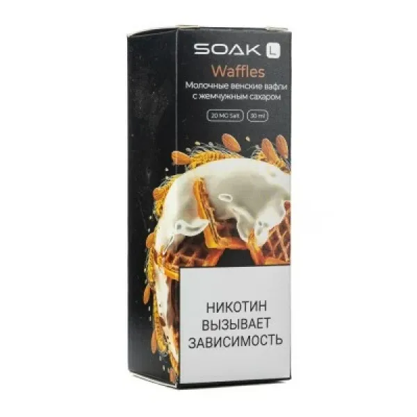 Жидкость SOAK L Waffels 30 мл в Краснодаре