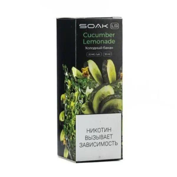 Жидкость SOAK LS Cucumber Lemonade 30 мл в Краснодаре