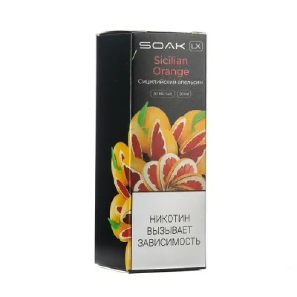Жидкость SOAK LX Sicilian Orange 30 мл в Краснодаре