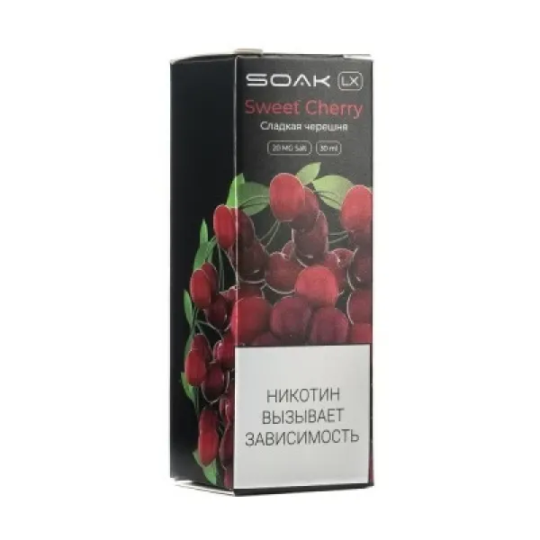 Жидкость SOAK LX Sweet Cherry 30 мл в Краснодаре