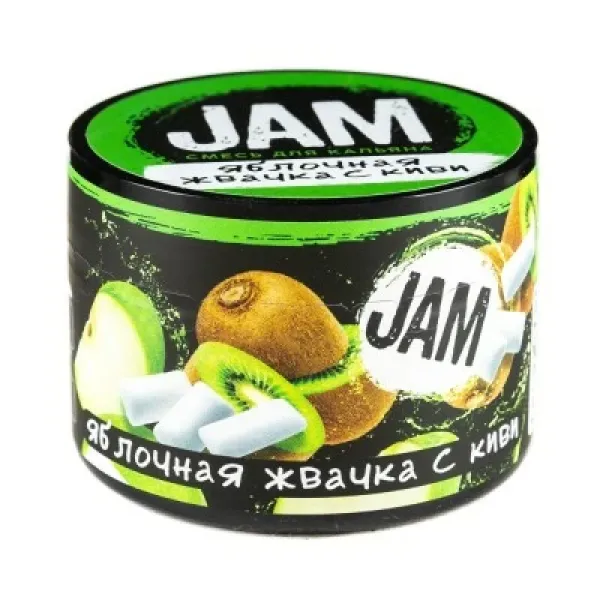 Смесь JAM Яблочная Жвачка с Киви 50 гр в Краснодаре