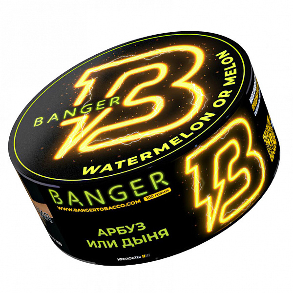 Табак Banger Watermelon or Melon (Арбуз или Дыня) 100 гр в Краснодаре