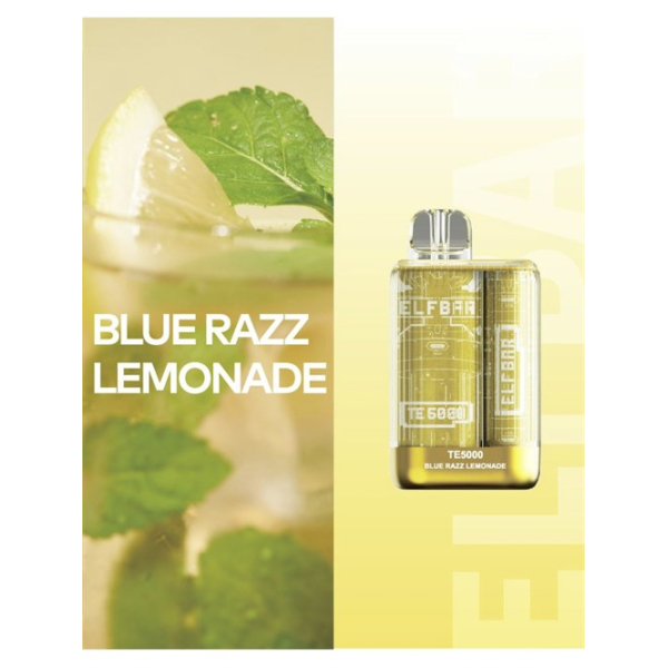 Elfbar TE5000 Blue Razz Lemonade, 5000 тяг в Краснодаре