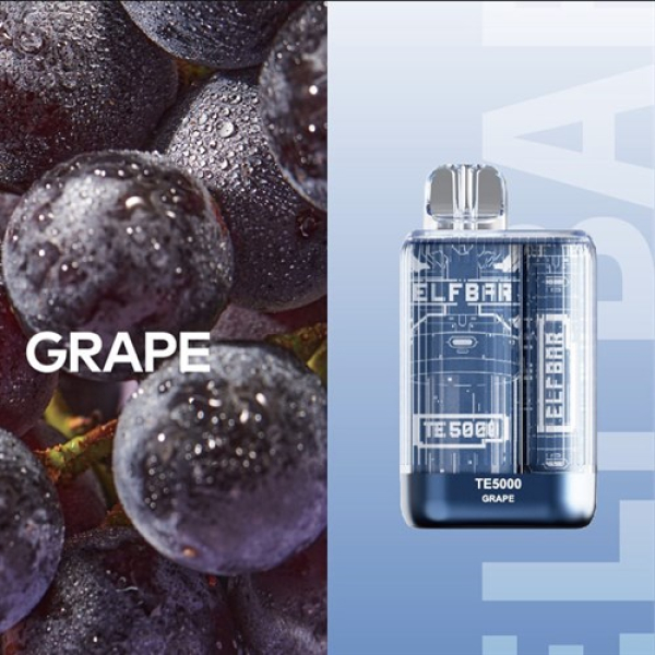 Elfbar TE5000 Grape, 5000 тяг в Краснодаре