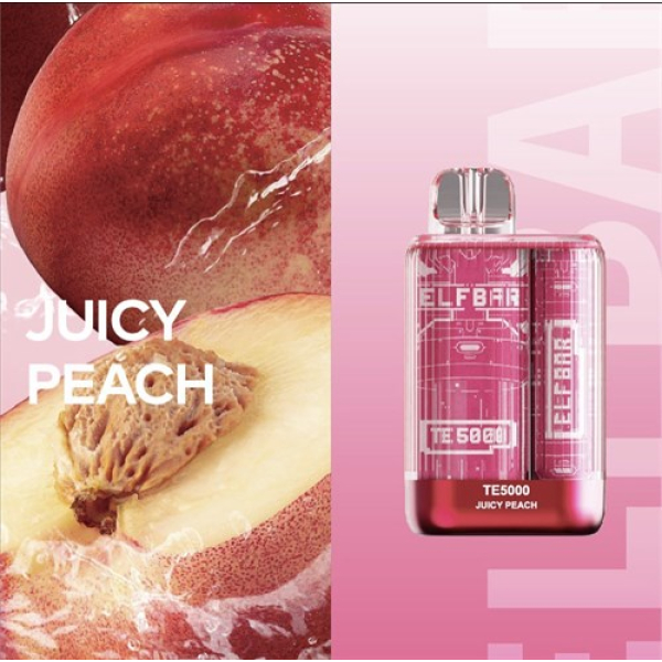 Elfbar TE5000 Juicy Peach, 5000 тяг в Краснодаре