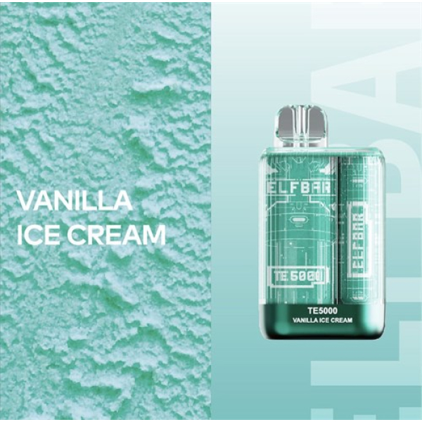 Elfbar TE5000 Vanilla Ice Cream, 5000 тяг в Краснодаре