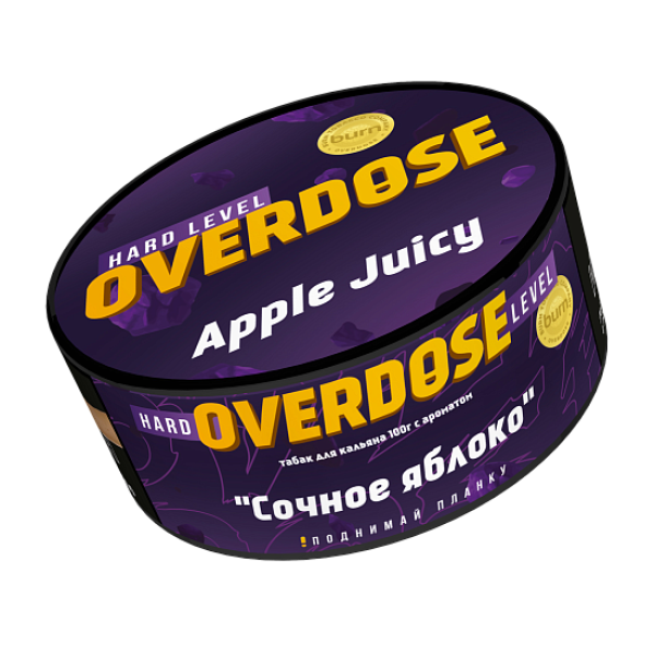 Табак Overdose Apple Juicy (Сочное яблоко) 100 гр в Краснодаре