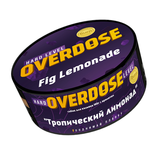 Табак Overdose Fig Lemonade (Тропический лимонад) 100 гр в Краснодаре