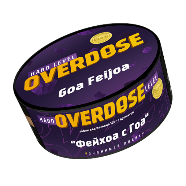 Табак Overdose Goa Feijoa (Фейхоа с Гоа) 100 гр в Краснодаре