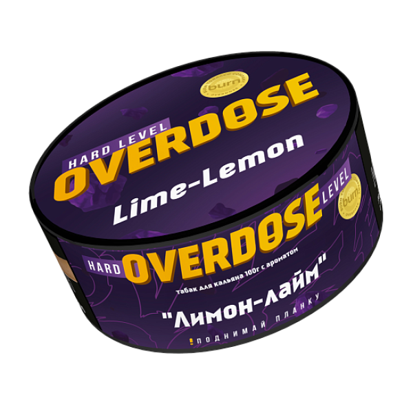 Табак Overdose Lime Lemon (Лимон лайм) 100 гр в Краснодаре