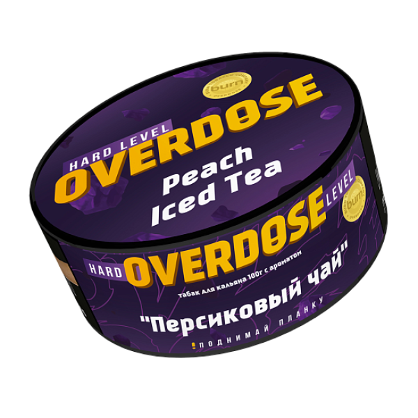 Табак Overdose Peach Iced Tea (Персиковый чай) 100 гр в Краснодаре