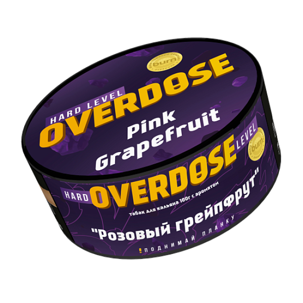 Табак Overdose Pink Grapefuit (Розовый грейпфрут) 100 гр в Краснодаре