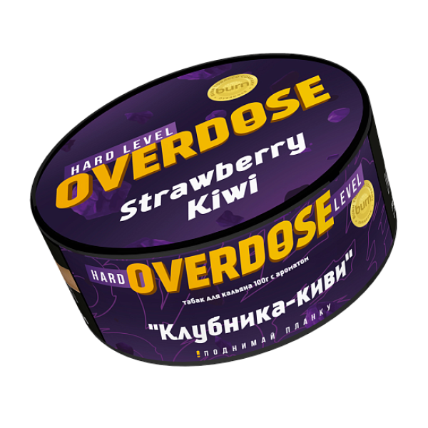 Табак Overdose Strawberry Kiwi (Клубника киви) 100 гр в Краснодаре