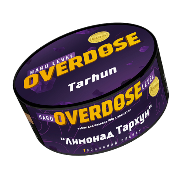 Табак Overdose Tarhun (Лимонад Тархун) 100 гр в Краснодаре