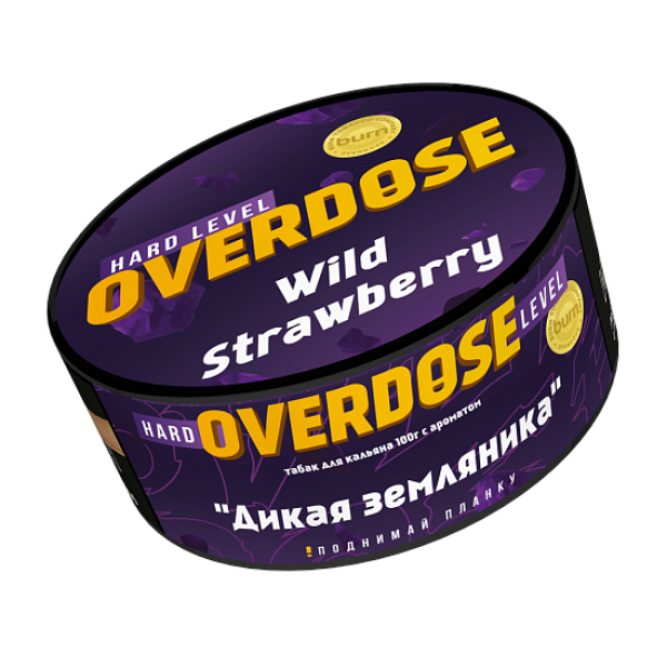 Табак Overdose Wild Strawberry (Дикая земляника) 100 гр в Краснодаре