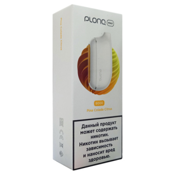 Plonq Max Pina Colada Citrus 6000 тяг в Краснодаре